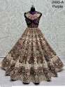 Bridal Wear Velvet Designer Lehenga Choli 2493 thumb 5