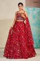 Dresstive Vol 6 Organza Designer Readymade Lehenga Choli thumb 1