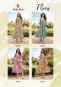  Flora Designer One Piece Long Kurti By Ladies Flavour thumb 1