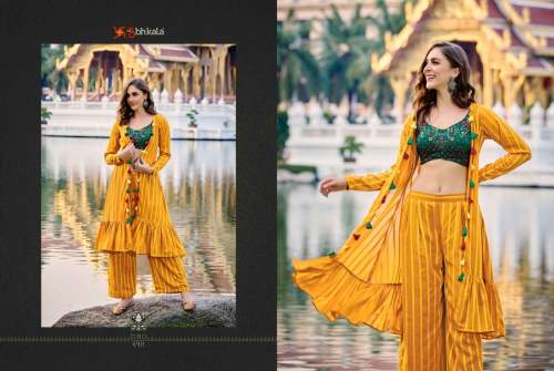 Flory vol 35 New Exclusive Embroidered Stitched Koti Style CO-ORDS Palazzo Collection