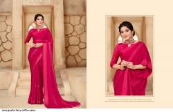 Gourika Fancy Chiffon Saree by Saroj 