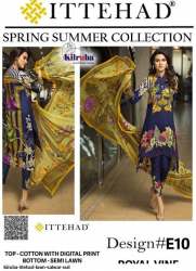 Ittehad Lawn Salwar Suit by Kilruba 