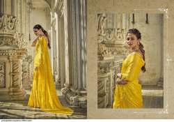 Kapardara Sequence Chiffon Saree by YNF 