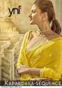 Kapardara Sequence Chiffon Saree by YNF  thumb 2