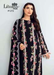 Laxuria 1272 Designer Black Pakistani Suit 