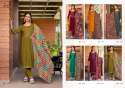 Levisha Presents Nivisha Vol 3 Rayon Slub Embroidered Suit  thumb 6