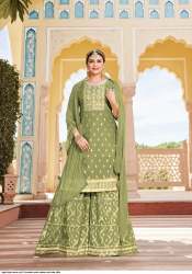 Maan Vol 2 Chanderi Print Salwar Suit by Kajal Style 