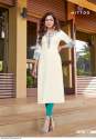 Mittoo Rihana Vol 2 Rayon Hand Work Kurti Set Catalog  thumb 9