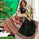 Muslin Black Navratri Chaniya Choli -VC 19 thumb 1
