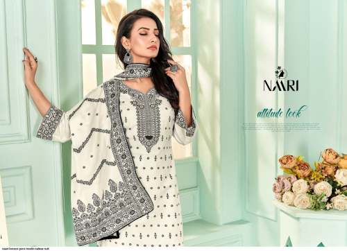 Naari present Breeze Pure Muslin Salwar Suit