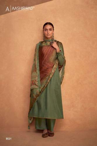Nasreen by Aashirwad Premium Silk Festival Wear Dresses At Wholesale rate