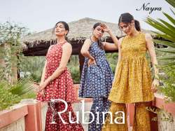 Nayra Rubia Cotton Sharara Suit 