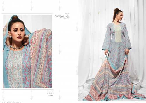 Nikhar Cotton Salwar Suit by Mumtaz Arts 