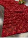 Niyati Heavy Georgette with all over 3mm and 5 mm sequence saree  thumb 5
