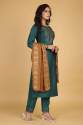 P R Clothing Presents 1184-1189 Designer Embroidered Kurti Pant with Dupatta Set thumb 11