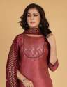 P R Clothing Presents 1184-1189 Designer Embroidered Kurti Pant with Dupatta Set thumb 8