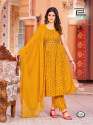 Paradise Nayra Cut Kurti With Bottom Dupatta Set by Blue Hills  thumb 4