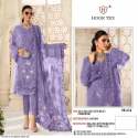 Party wear OR 22 Organza Salwar Suit by Hoor Tex thumb 4