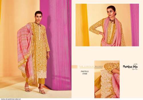 Pastels Lawn Salwar Suit by Mumtaz Arts 