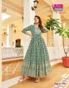 Poosh Designer Embroidered Gown by Diya Trends thumb 7