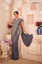 PR 101852 Party Wear Ready to Wear Saree with Sequence Blouse  thumb 1