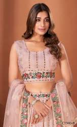 PR Clothing present 1940 Designer Lakhnavi Readymade Lehenga choli