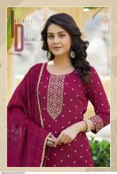 Rangmaya Present Amrit Rayon Kurti with Pant 