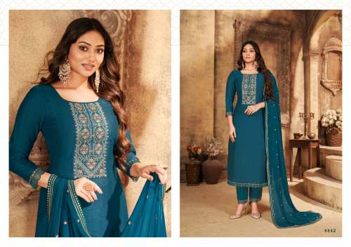 Rangoon Janki Designer 3pcs Kurti Set by Kessi 