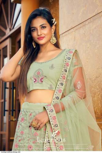 Resham Embroidery Mrudangi Madhurya Lehenga Choli