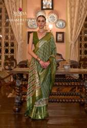 Rewaa present Param Patola Smooth Silk saree