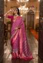 Rewaa present Param Patola Smooth Silk saree thumb 6