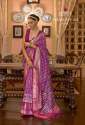 Rewaa present Param Patola Smooth Silk saree thumb 8
