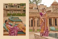 Rewaa Present Shahi Patola Silk Saree Catalog 