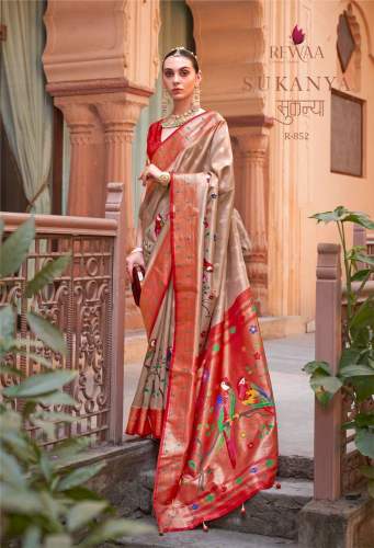 Rewaa Presents latest Sukanya Designer Party wear Saree