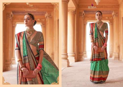 Rewaa Presents Prasang Kanjivaram design Saree