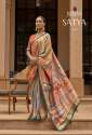 Satya Banarasi Silk Designer Saree by Rewaa  thumb 4