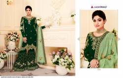 Shamita Sharara Designer Salwar Suit by Aashirwad