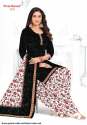 Shree Ganesh White and Black Cotton Patiyala Suit thumb 15