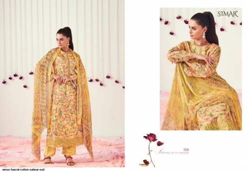 Simar Hasrat Cotton Salwar Suit Catalog 