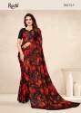 Star Chiffon 24313 Floral Printed Saree by Ruchi