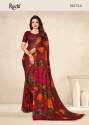 Star Chiffon 24313 Floral Printed Saree by Ruchi thumb 1