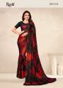 Star Chiffon 24313 Floral Printed Saree by Ruchi thumb 2