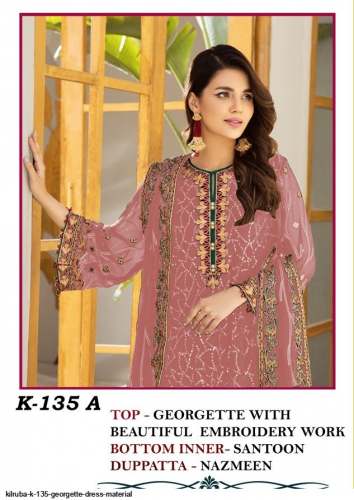 Stylish Kilruba Georgette Dress Material 