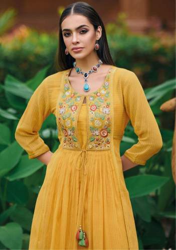 Summer Special Ek Soot Vol 2 Kurti with Shrug By Kailee Fashion 