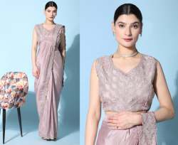 Trendz 243 Ready to Wear Designer Saree by Amoha by Fashion Bazar India