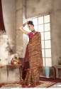 Triveni Saree Presents Duck Organza Print Saree  thumb 15