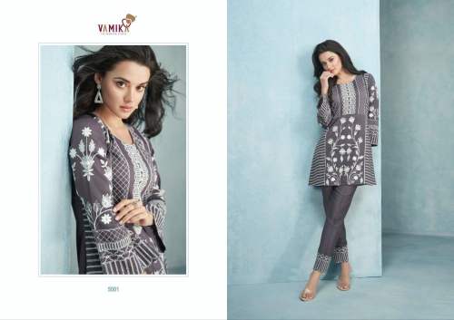 Vamika Veera Styles Western Top With Bottom Co-ord Collection
