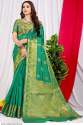YNF present Tree Mandakini Banarasi Silk Saree thumb 5