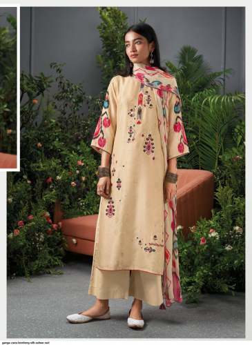 Zaria Bemberg Silk Salwar Suit by Ganga