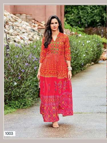 Anarkali kurti - Rangreza by D G Enterprise